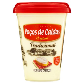 Requeijão Poços De Caldas Tradicional Copo 200G