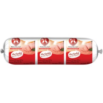 Mortadela Perdigão Sem Toucinho Embalagem 400G