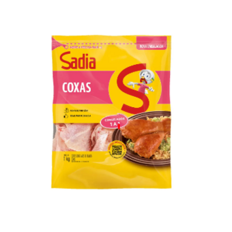 Coxa de Frango Sadia Congelado Zip 1Kg
