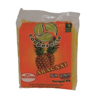 Polpa Fruta Cooperacre Abacaxi 400G