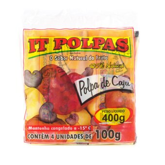 Polpa Fruta It Polpas Cajú 400G