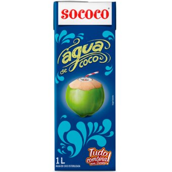 Água De Coco Sococo 1L