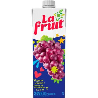 Néctar Pronto La Fruit Uva Caixa 1L
