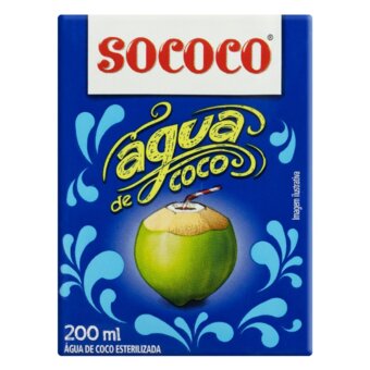 Água De Coco Sococo 200Ml