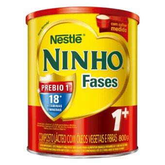 Composto Lácteo Ninho 1+ Prebio 800G