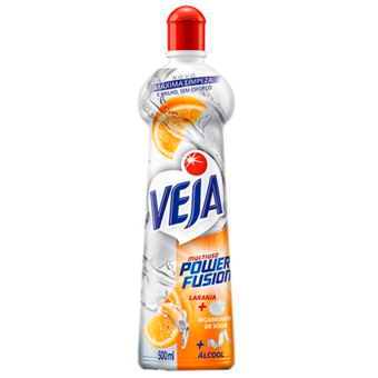 Limpador Multiuso Veja Power Fusion Laranja 500Ml