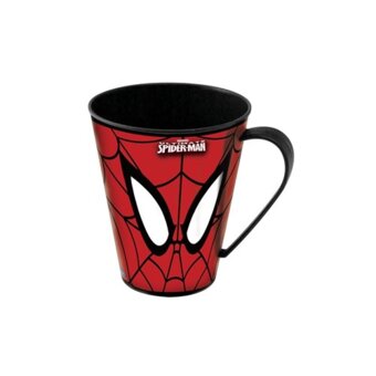 Caneca Plasútil Homem Aranha 360Ml