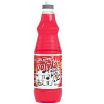 Limpa Alumínio Polylar Verde Maçã 500Ml