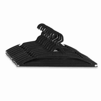 Cabide Plasnew Preto 10Un