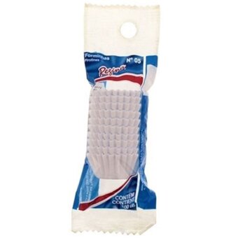 Forminha Regina N5 Branca Pacote 100 Un