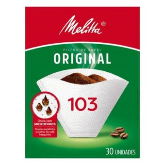 Filtro De Papel Melitta 103 30 Unidades