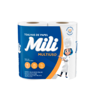 Toalha Papel Mili 2Und