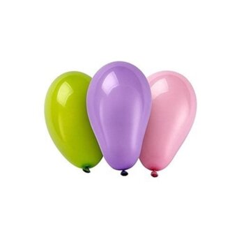 Balão Regina Liso Nº 07 Sortido 8Un