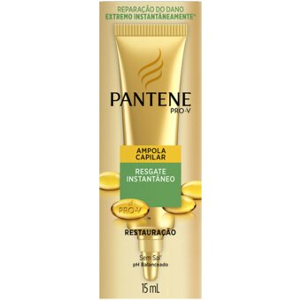 Ampola Tratamento Pantene Dourada 15ml