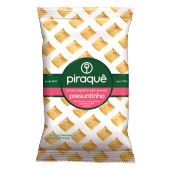 Biscoito Salgado Piraquê Presunto 100G