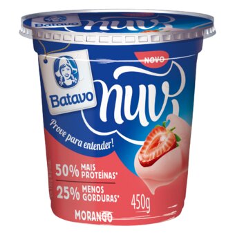 Iogurte Quark Batavo Nuv Morango 450G
