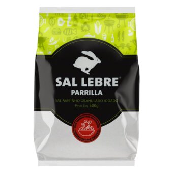 Sal De Parrilla Lebre Gourmet 500G