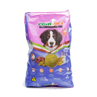 Ração Para Cães Nutrak Compet Filhotes Carne, Cereais, Leite E Legumes 2Kg