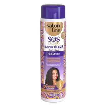 Shampoo Salon Line S.O.S Cachos Nutritivo Nutre E Hidrata Embalagem 300Ml