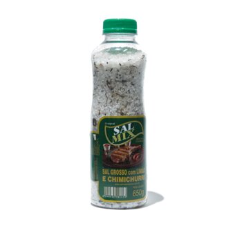 Sal Grosso Salmix Com Limão E Chimichurri Sachê 500G