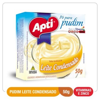 Pó Para Pudim Apti Leite Condensado Embalagem 50G