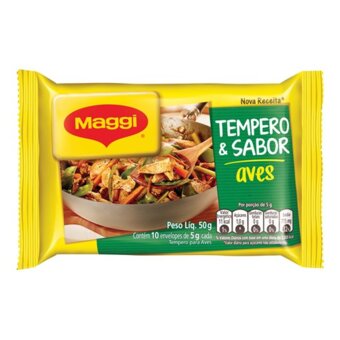 Tempero Maggi Tempero & Sabor Aves 50G