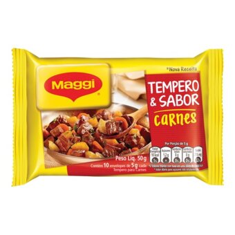 Tempero Maggi Tempero & Sabor Carnes 50G