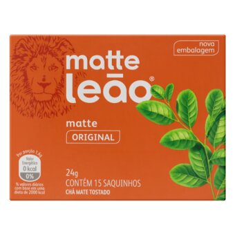Chá Matte Leão Natural Sachê 15Un