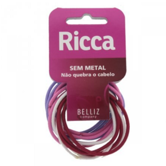 Elástico Sem Metal Colors Embalagem 12 Un