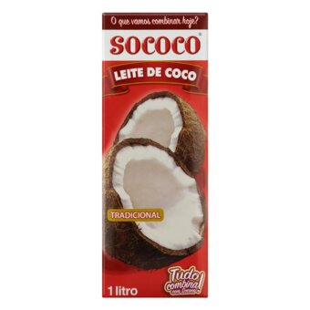Leite De Coco Sococo Tradicional 1L