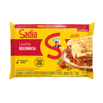 Lasanha Sadia Familiar Bolonhesa 1Kg