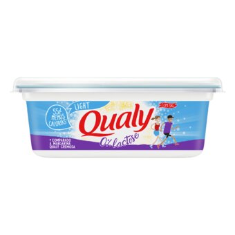 Margarina Qualy Zero Lactose Com Sal Light Embalagem 250G