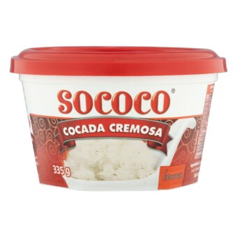 Cocada Cremosa Sococo Branca 335G