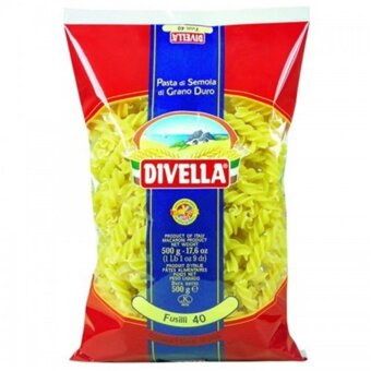 Macarrão Divella Grano Duro Fusilli N40 Pacote 500G