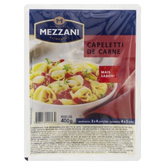Capeletti Mezzani Carne 400G