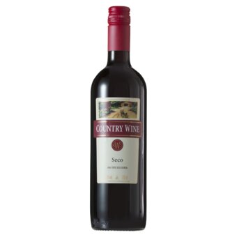 Vinho Brasileiro Tinto Seco De Mesa Country Wine Garrafa 750Ml