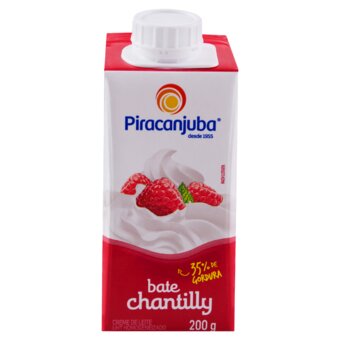 Creme De Leite Piracanjuba Bate Chantilly 200G