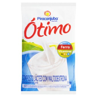 Leite Em Pó Piracanjuba Ótimo Embalagem 1Kg