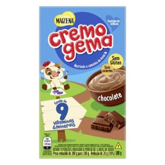 Mistura Maizena Cremogema Chocolate 180G