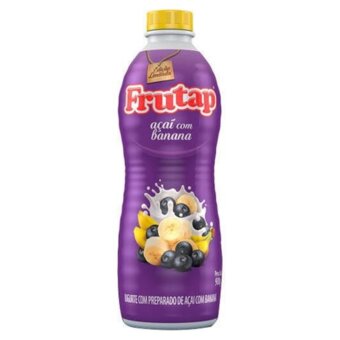 Iogurte Frutap Garrafa Açaí E Banana 900Ml