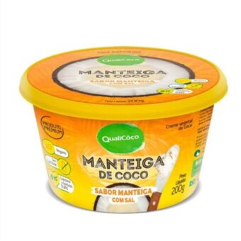 Manteiga De Coco Qualicoco Com Sal 200G