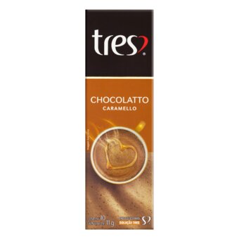 Café 3 Corações Cápsulas Chocolatto Com Caramelo 105G