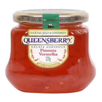 Geleia Queensberry Gourmet Pimenta Vermelha 320G