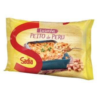 Lasanha Sadia Peito De Peru Defumado 600G