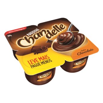 Sobremesa Chandelle Chocolate Bandeja 360G