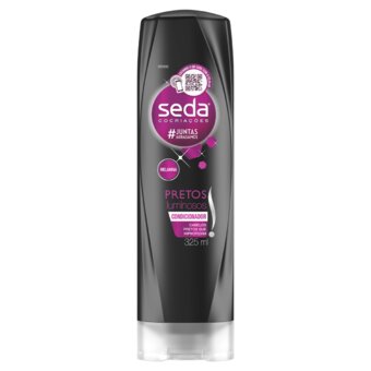 Condicionador Seda Pretos Luminosos Secagem Rápida 325Ml