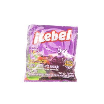 Refresco Em Pó Icebel Uva 250G