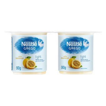 Iogurte Grego Nestle Light Maracujá 90G