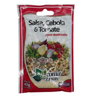 Salsa Cebola E Tomate Aroma Das Ervas Embalagem 40G