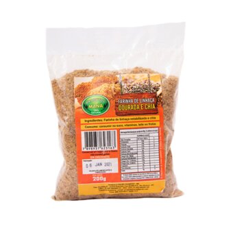 Farinha De Chia Com Linhaça Mana 200G